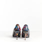 Balenciaga Graffiti Knife Pumps Black Leather Multi Heels 41
