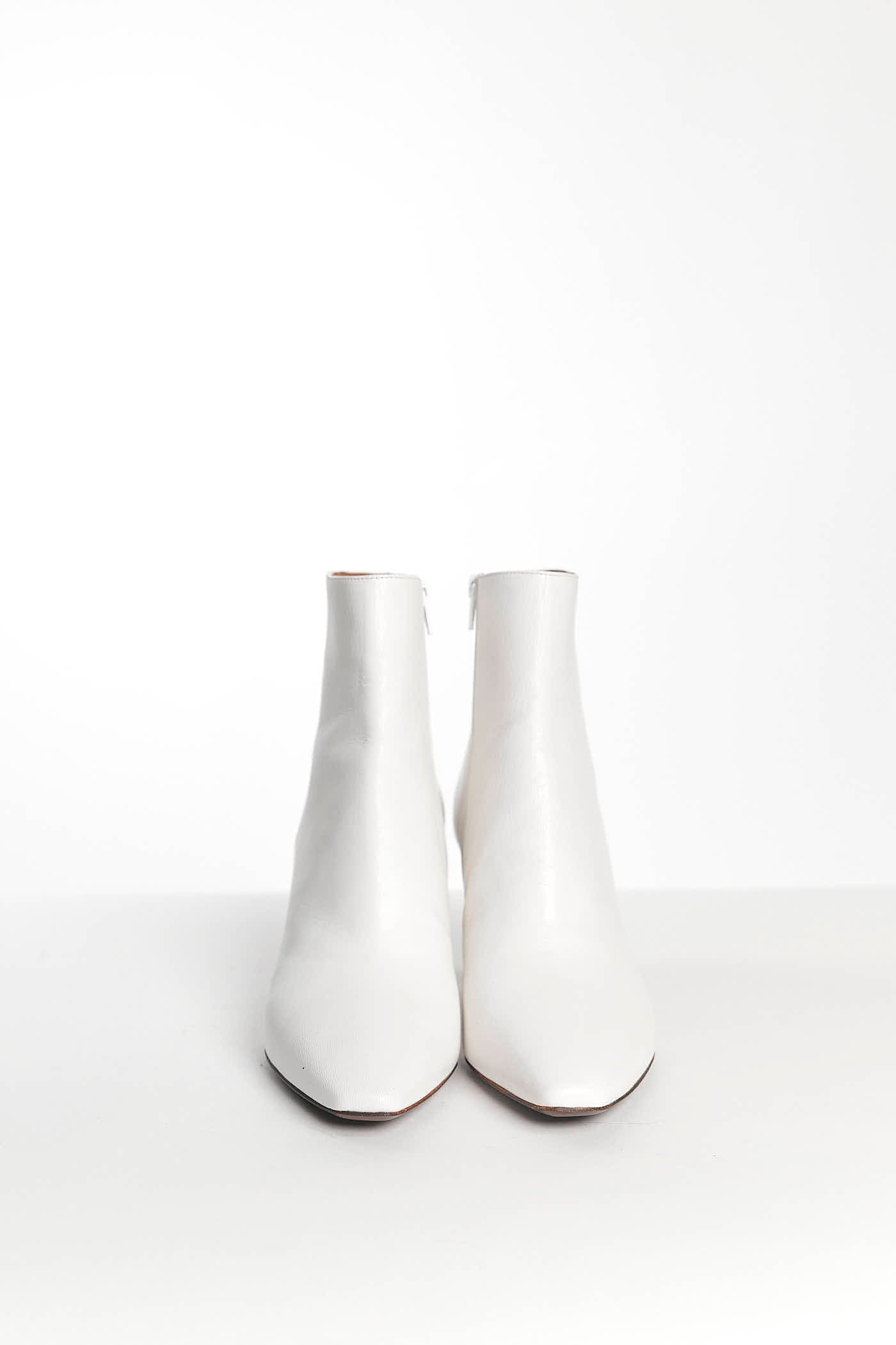 Vetements White Ankle Boots 40