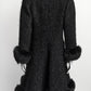 BAYA PARIS BLACK COAT SIZE 42