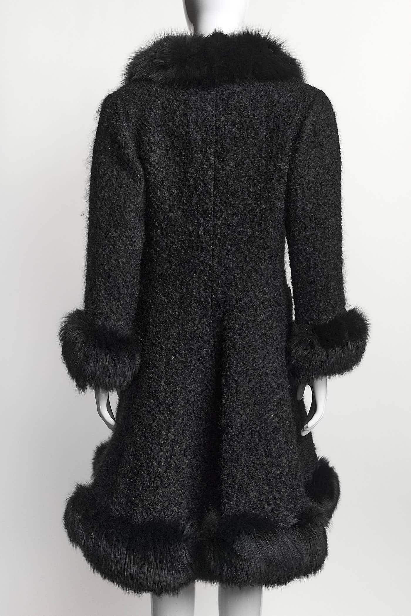 BAYA PARIS BLACK COAT SIZE 42