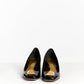 Valentino Patent Leather Studded Accents Pumps 39.5