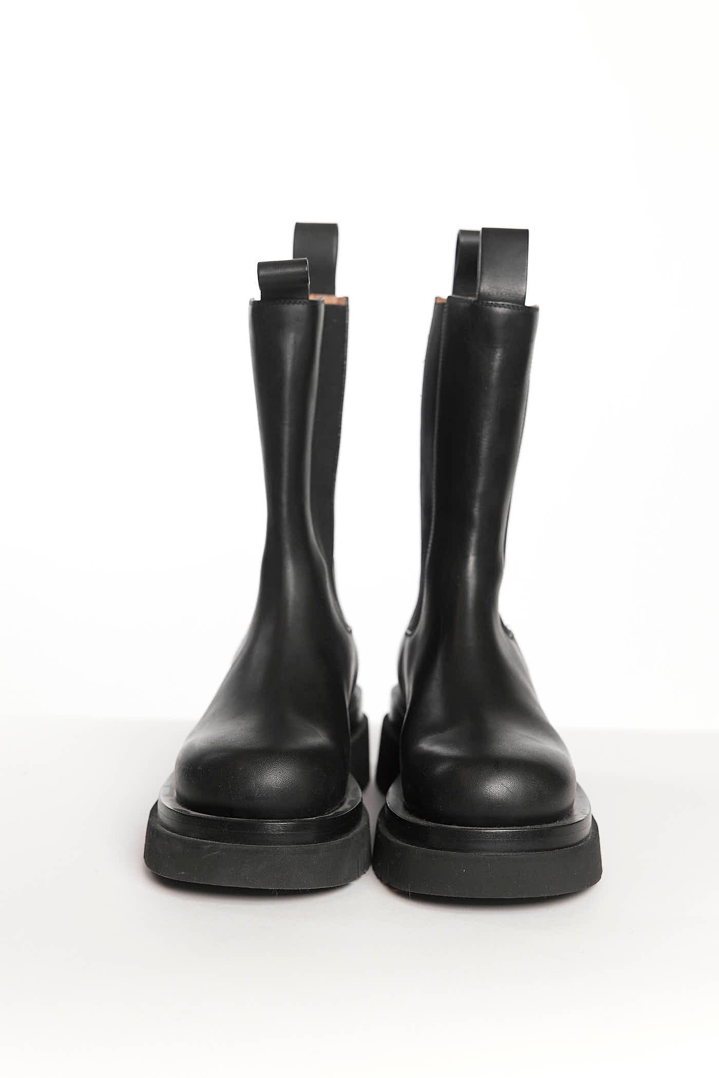 Bottega Veneta Black Chelsea Boots 35