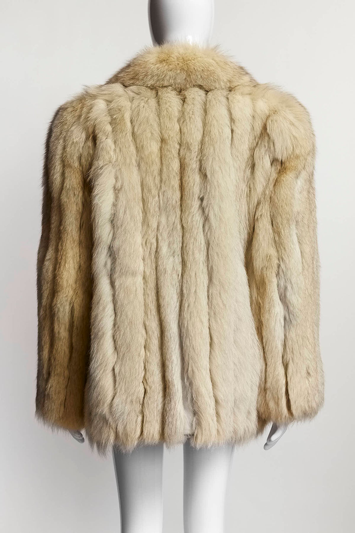 SAGA FOX Blue Fox Fur Jacket