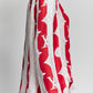 Louis Vuitton Red/White Monogram Print Silk Shirt 36