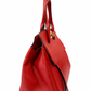 Salvatore Ferragamo Calfskin The Studio Bag Red