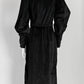 Anna Mason Black Corduroy Puffy Sleeve Dress 8