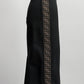 Fendi Black Midi Skirt with Logo 40
