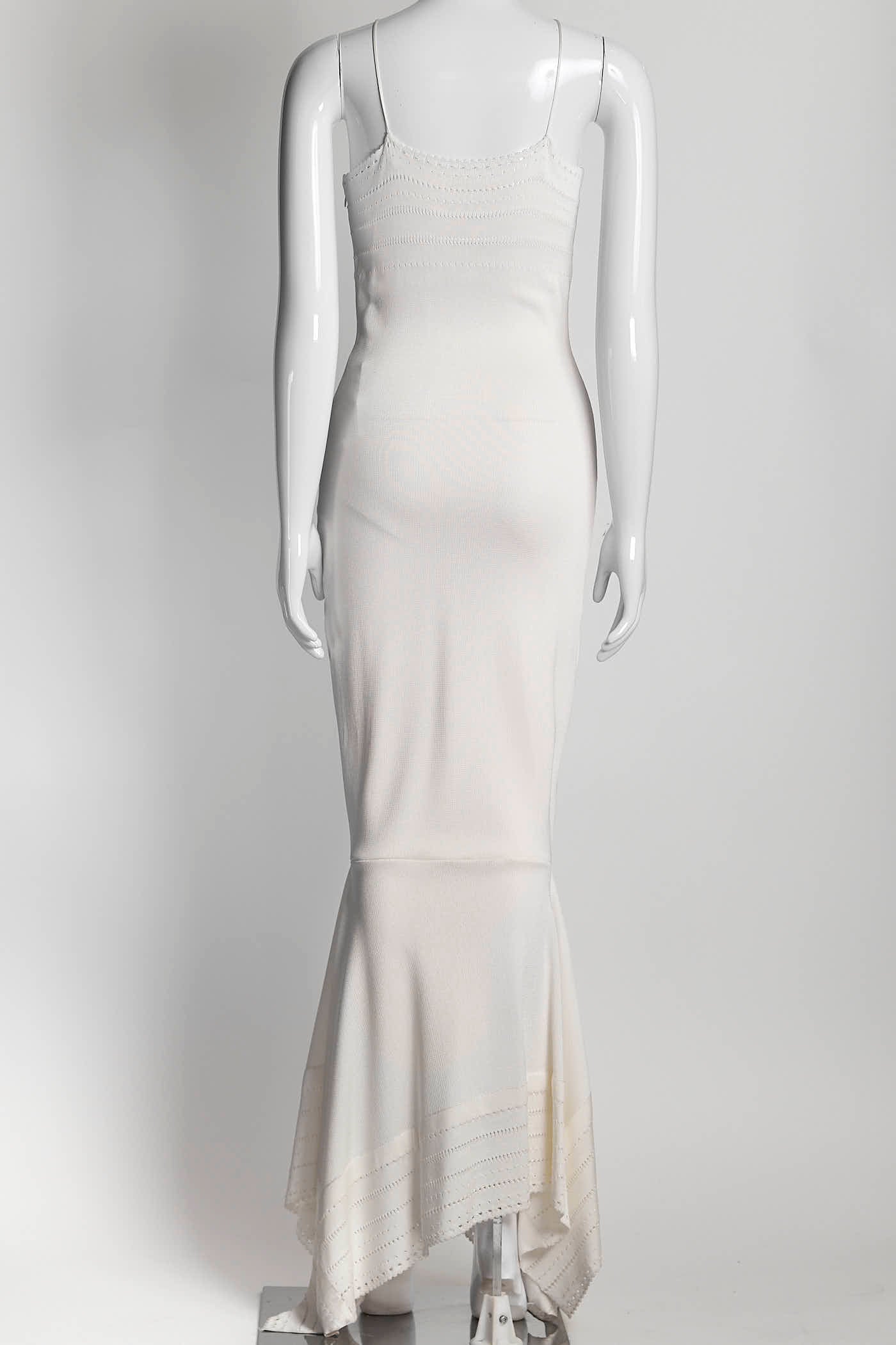 Alexandre Vauthier white Viscose Long Dress 38