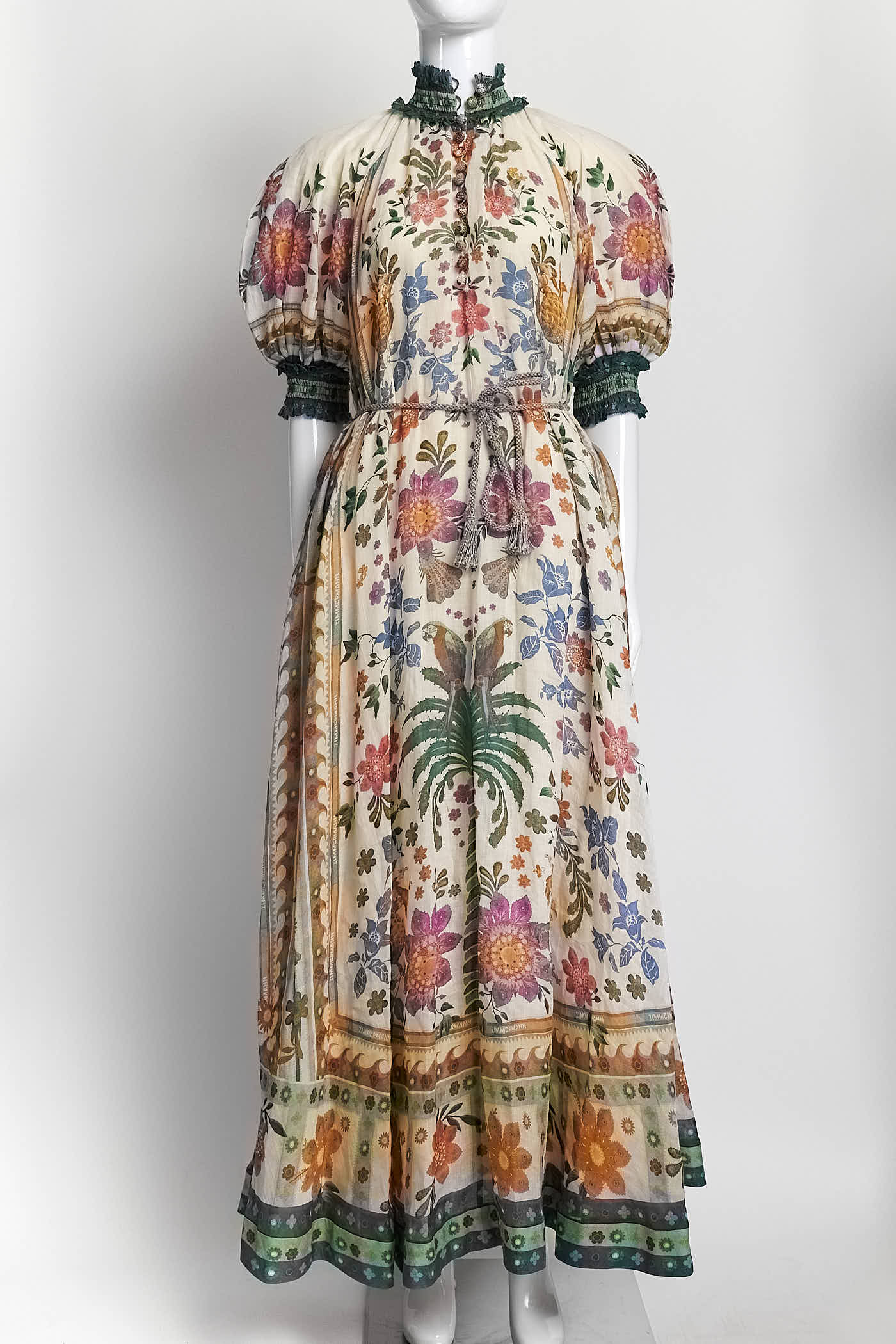 Zimmermann Ginger Swing Maxi Dress in Ramie 1