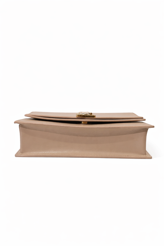 Saint Laurent Beige Leather Sunset Small