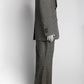 Gucci Brown Jacquard Single-Breasted Wool Suit Blazer/Pant 42