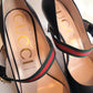 Gucci Black Leather d'orsay Pumps 41