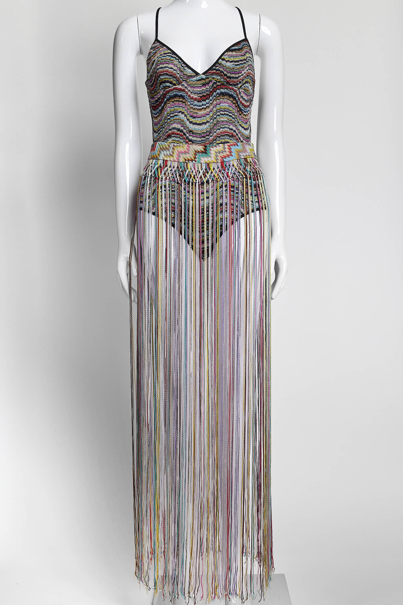Missoni Multicolor Metallic swimsuit with Cover-Up 40