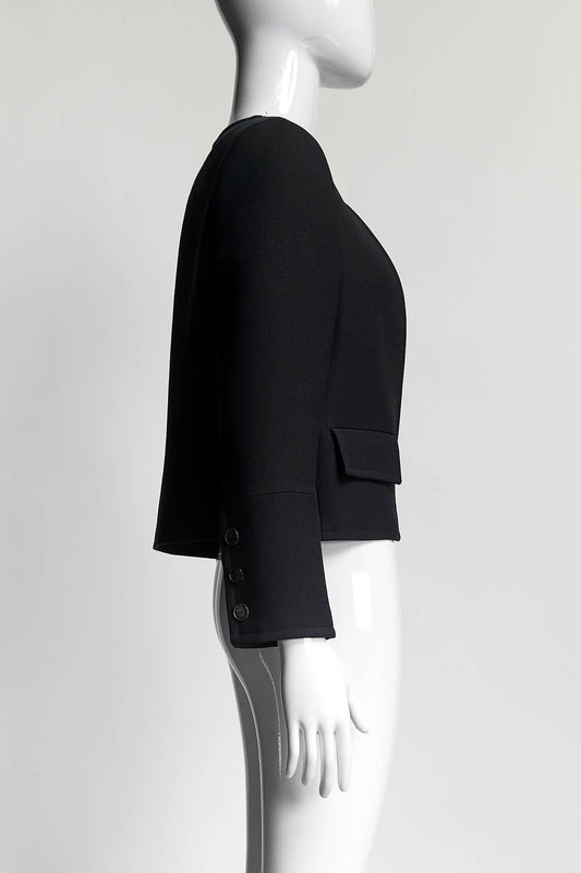 Christian Dior V12 Black Wool Jacket 36