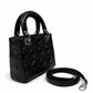 Christian Dior Black Leather Mini Lady Dior