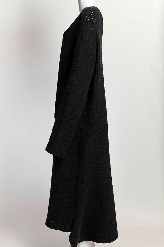 Haider Ackermann Black Knit Cardigan XS