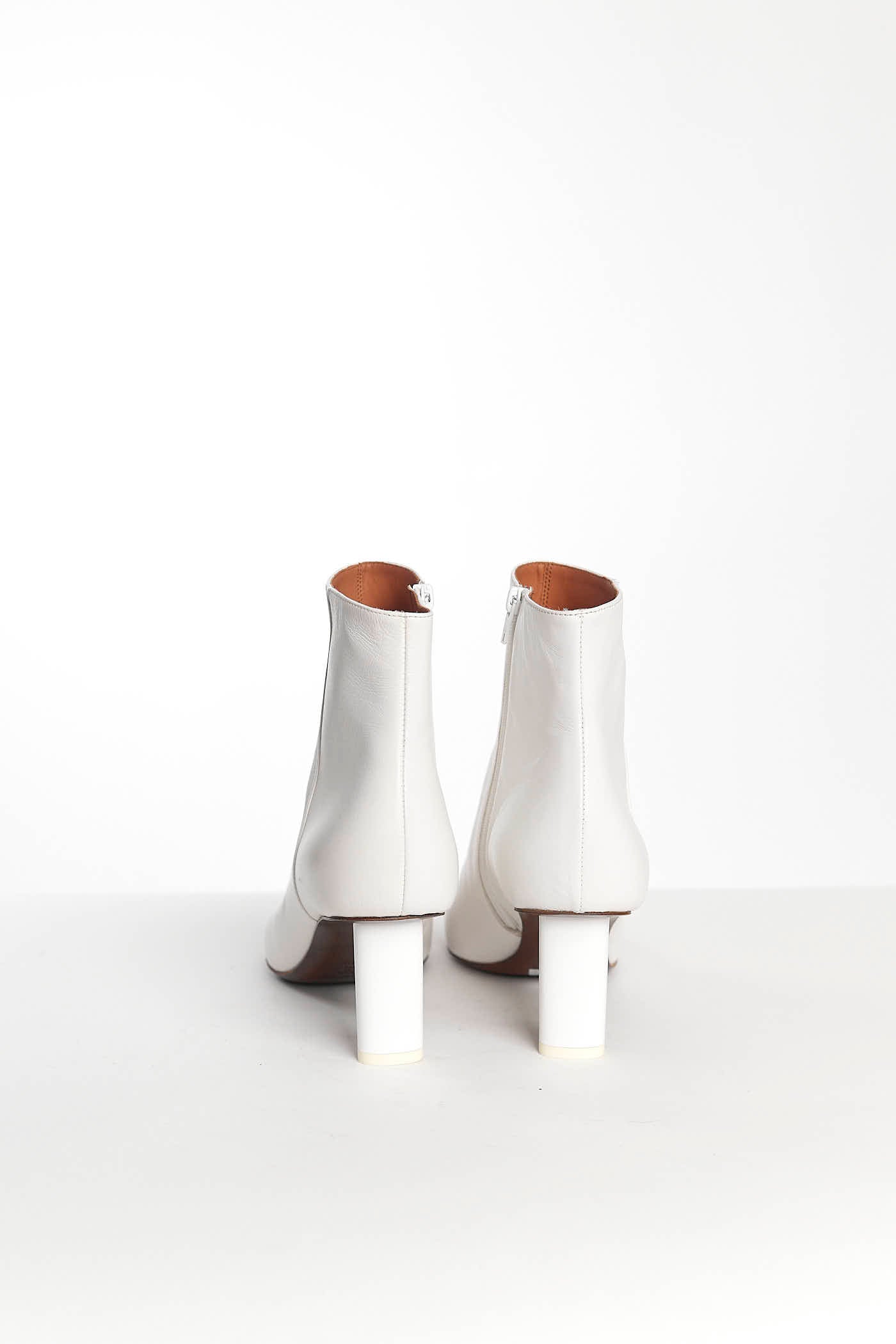 Vetements White Ankle Boots 40