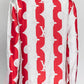 Louis Vuitton Red/White Monogram Print Silk Shirt 36