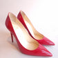 Christian Louboutin Red Patent Leather Heels 37