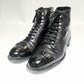 Chanel Interlock CC Logo Black Boots 40