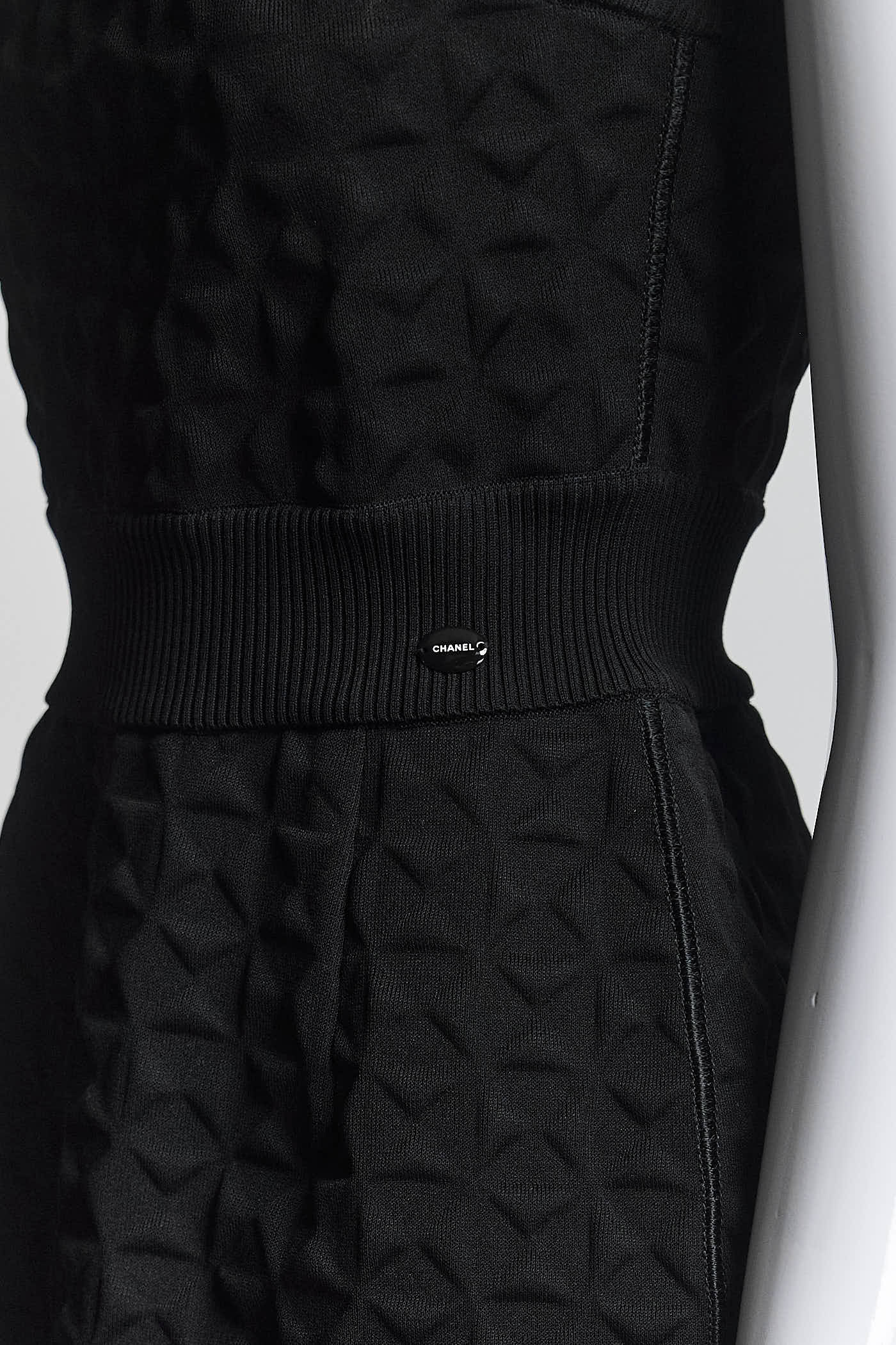 CHANEL 2013 Spring Summer Black and White Balloon Jacket/Dress Set 34