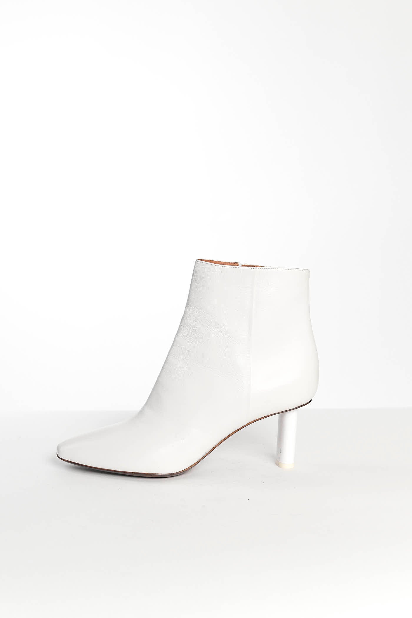 Vetements White Ankle Boots 40
