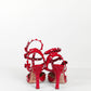 Valentino Red Rockstud Ankle Strap Pumps 39