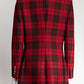 Saint Laurent Red Plaid Wool Blazer 38