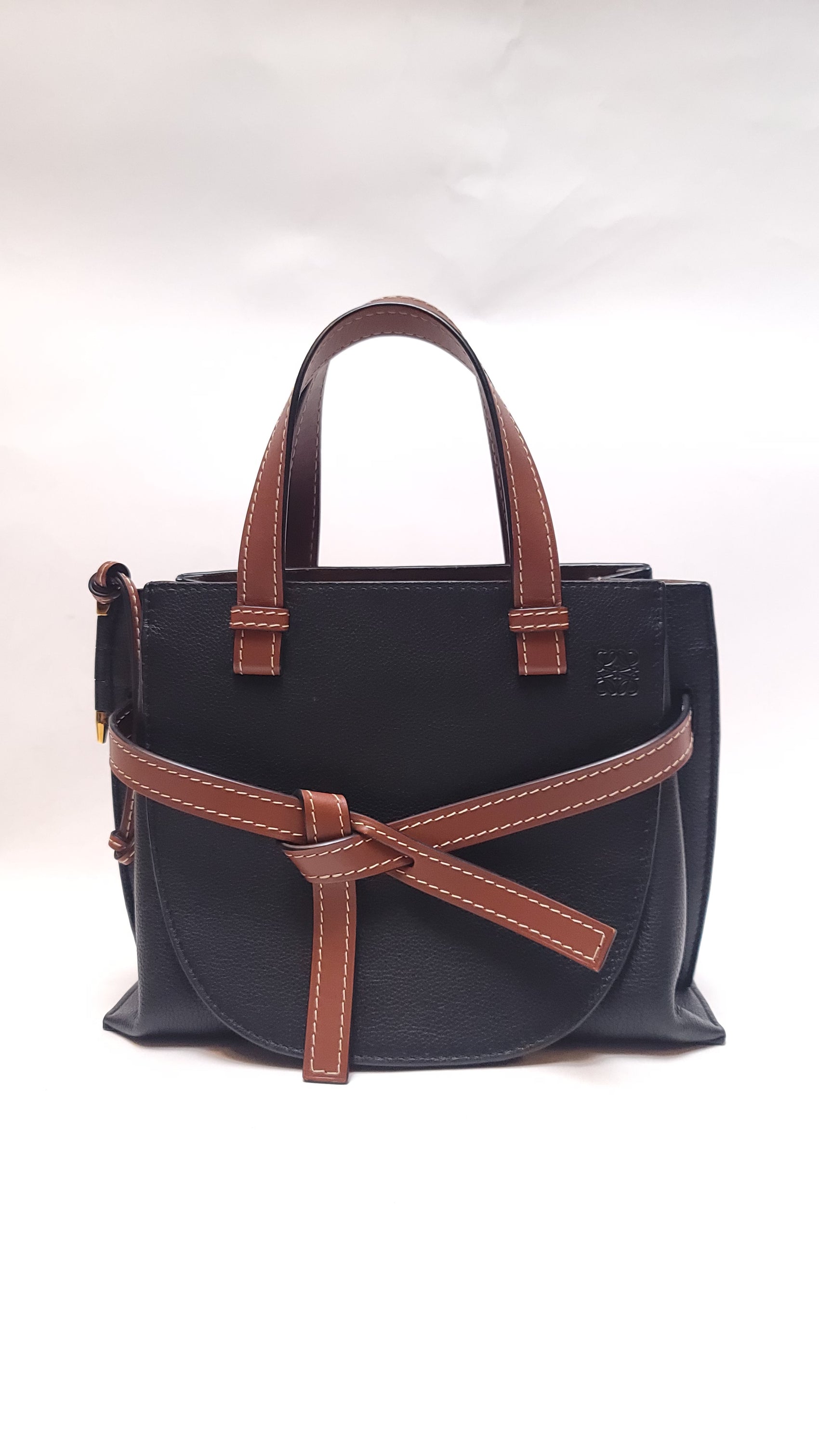 Loewe Gate Top Handle leather handbag