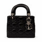 Christian Dior Black Leather Mini Lady Dior