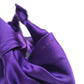 The Row Purple Silk Handbag