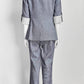 Veronica Beard Blue Rolled Sleeve Blazer with Pant Set 4