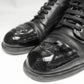 Chanel Interlock CC Logo Black Boots 40