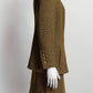 Chanel Earthy Tones Tweed Suit Blazer/Skirt