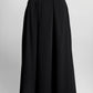Jil Sander Black Skirt with Belt 38