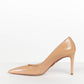 Prada Beige Textured Leather Pumps 41