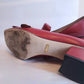Gucci Red GG Marmont Fringe Heel 37