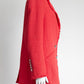 Veronica Beard Red Tweed Blazer 4
