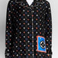 Louis Vuitton "Game On" printed silk shirt 36
