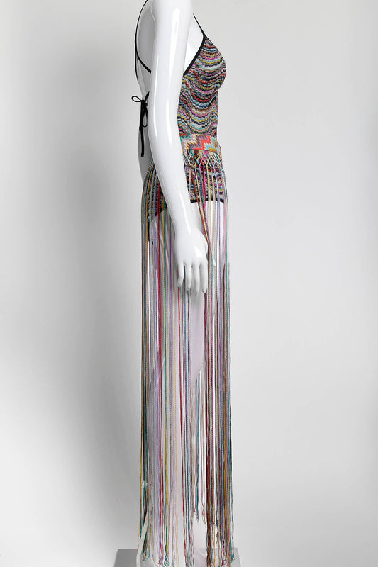 Missoni Multicolor Metallic swimsuit with Cover-Up 40