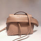 Tod's Beige Leather Top Handle Bag