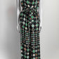 Emilio Pucci Green Patterned Dress 40