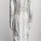Georges Hobeika White Lace with Sequin Dress 38