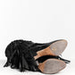 Jimmy Choo fringed leather boots 39.5