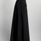 Jil Sander Black Skirt with Belt 38