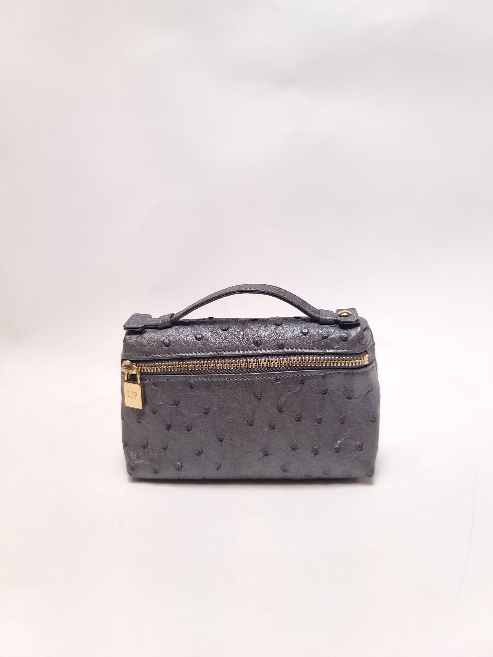 Loro Piana Olive Gery Mini Pouch