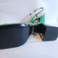 Gucci Horsebit Slingback Pumps Green Leather 38.5