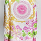 Versace Pink Floral Silk Blouse 38