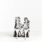 Pierre Balmain Sandals In Silver 37.5