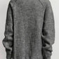 Alexander Wang Grey Sweater with Fur Detail M